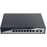 Tantos TSn-8P10V 10 портовый POE Ethernet коммутатор