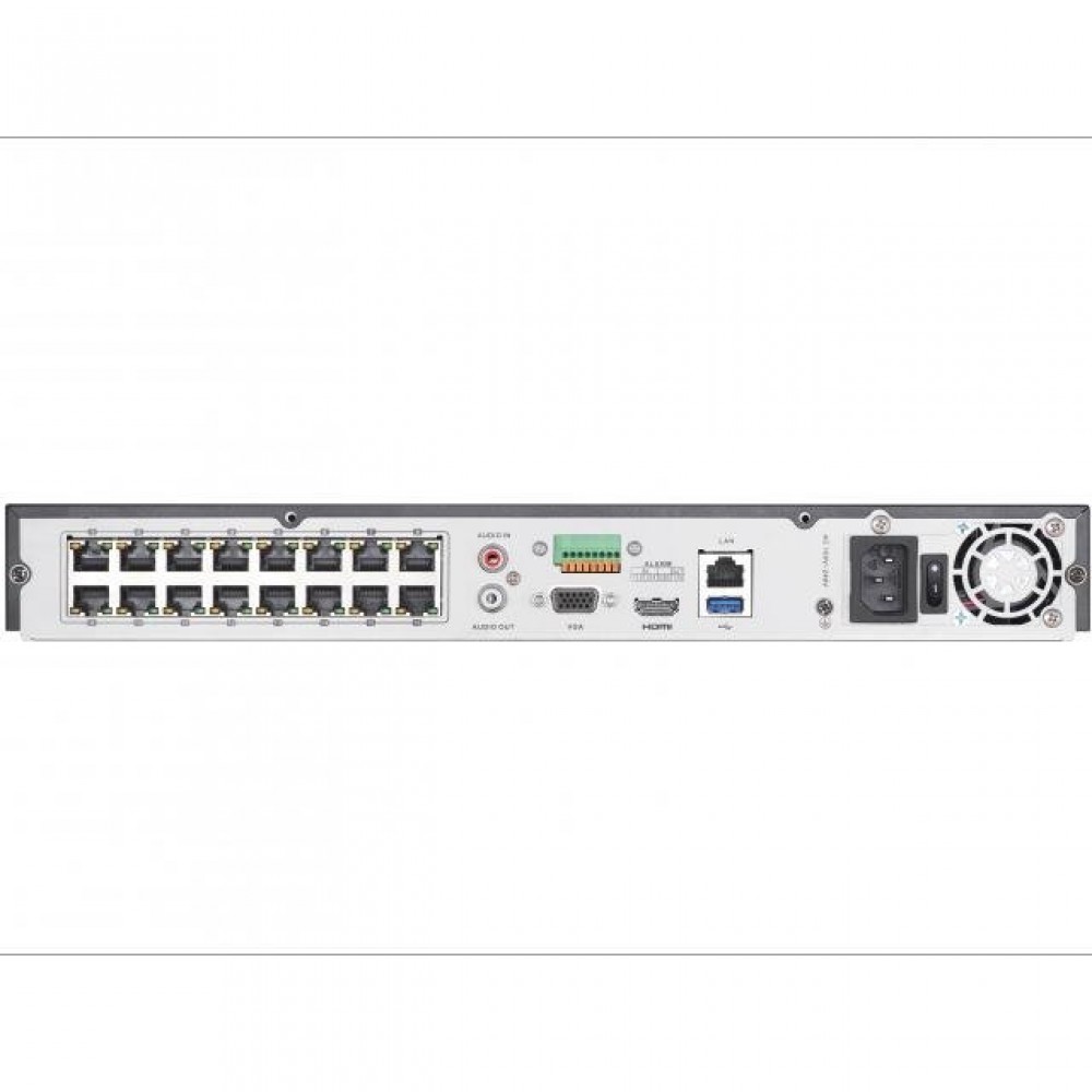 DS-7616NI-I2/16P 16-ти канальный IP-видеорегистратор c PoE 16 каналов