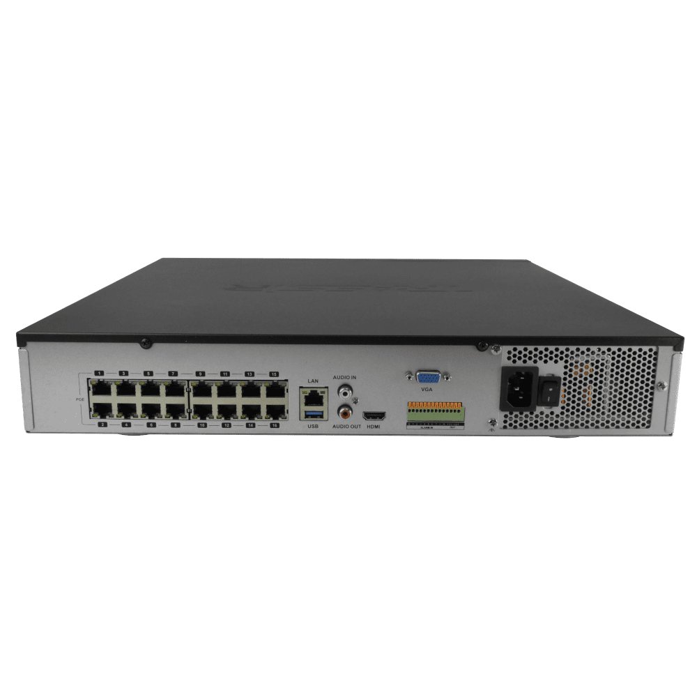 TRASSIR DuoStation 2416R-16P Сетевой видеорегистратор для IP-видеокамер с PoE