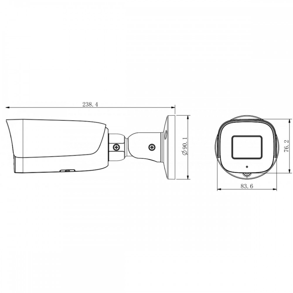 TC-C32UN Spec:I8/A/E/Y/M/2.8-12mm IP камера уличная 2Mп