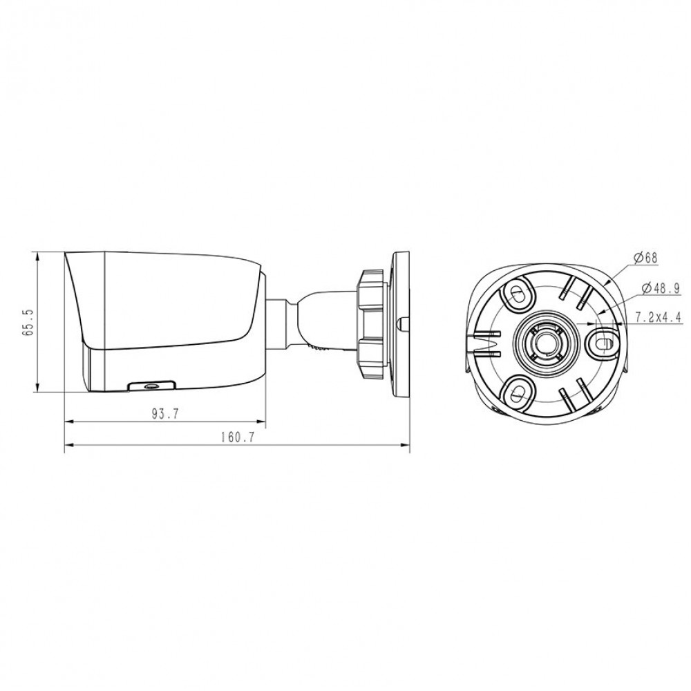 TC-C34WS Spec:I5/E/Y/2.8mm IP камера уличная 4Mп