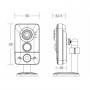 TR-D7121IR1 (2.8мм) Компактная 2Мп IP-камера с расширенным функционалом
