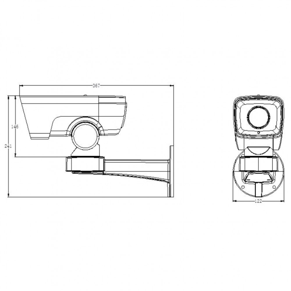 DS-2DY3320IW-DE (B) (4.7 – 94мм) Ip-камера  3 Мп