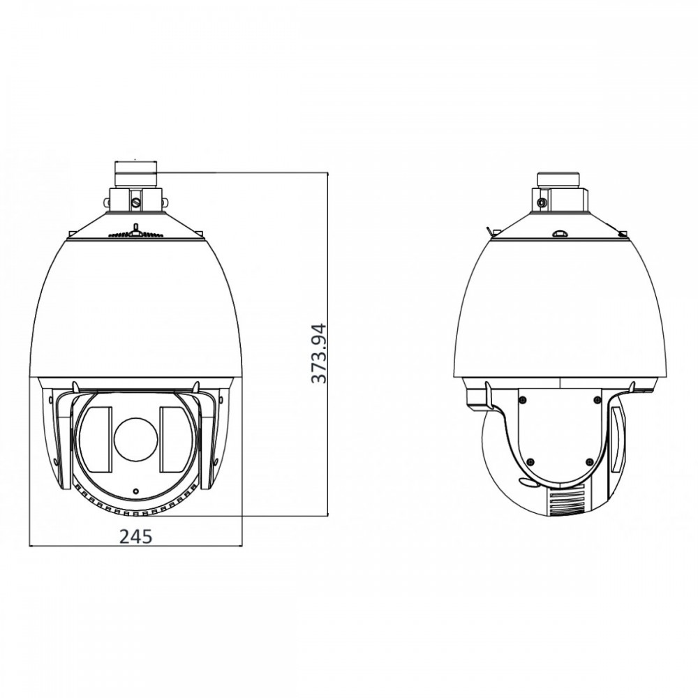 DS-2DF7225IX-AELW(T3) (4.8-120мм) 2Мп уличная скоростная поворотная IP-камера