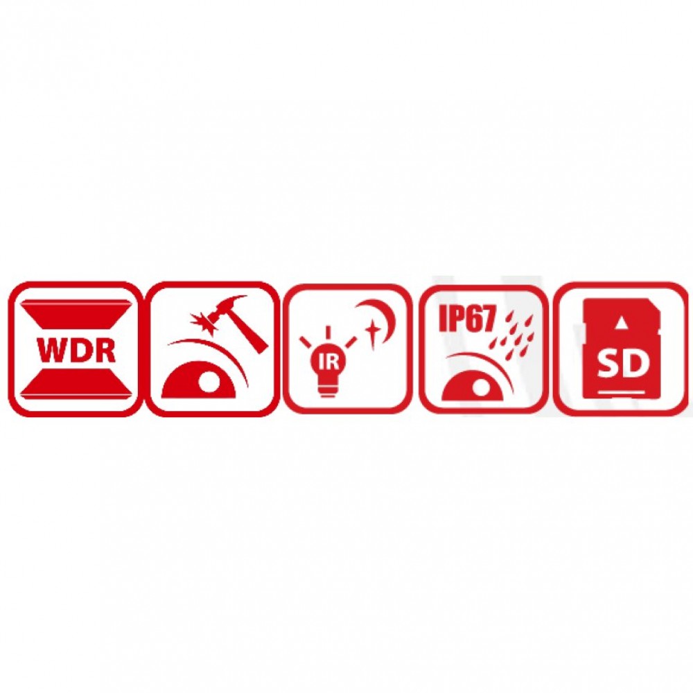 IPC-D022-G2/S (2.8mm) 2Мп уличная купольная мини IP-камера