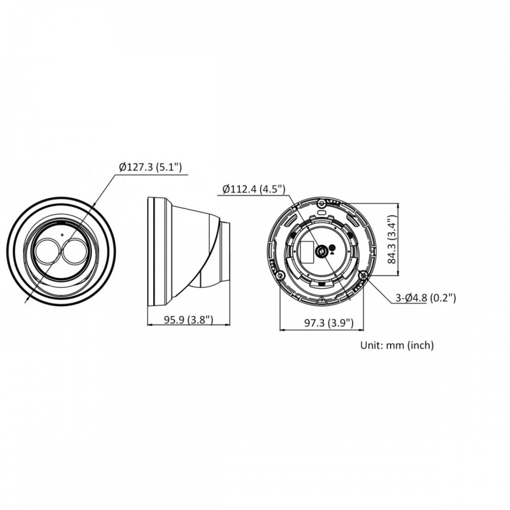 IPC-T042-G2/U (2.8mm) 4Мп уличная IP-камера