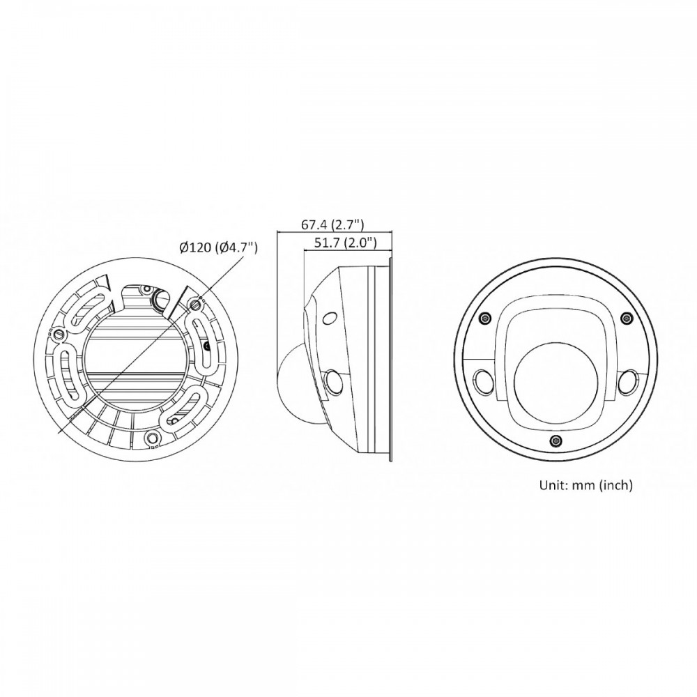 IPC-D542-G0/SU (4mm) 4Мп уличная компактная IP-камера