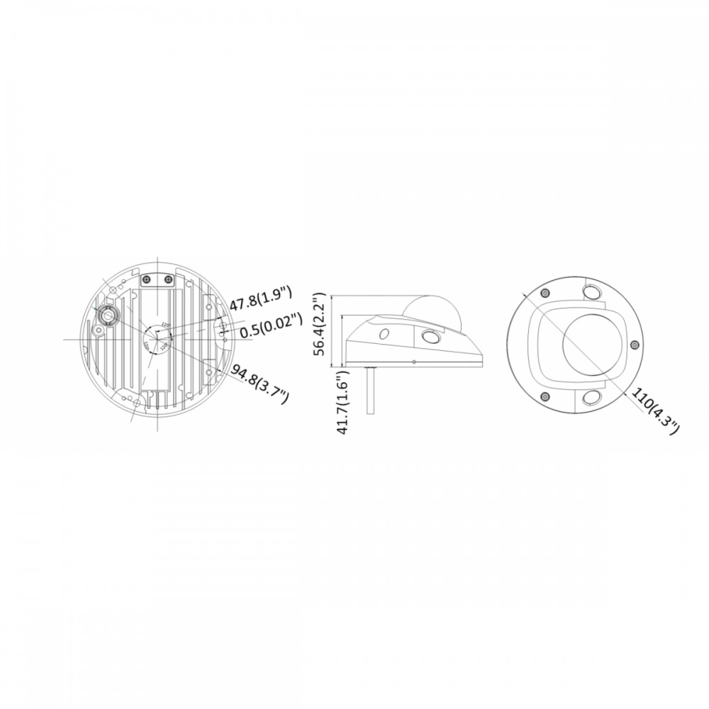 DS-2CD2543G0-IWS(D) (2.8мм) 4 Мп купольная IP-камера