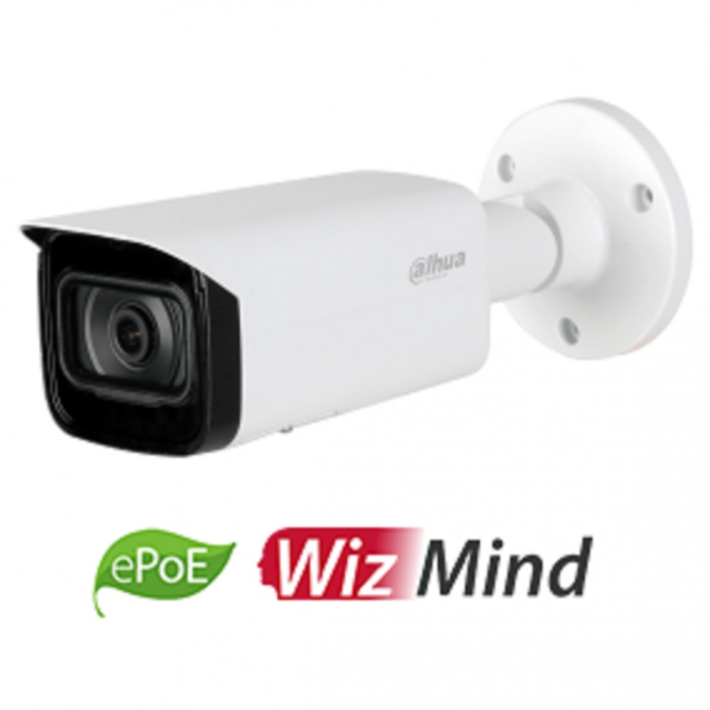 DH-IPC-HFW5541TP-ASE-0280B Уличная цилиндрическая IP-видеокамера с ИИ 5Мп