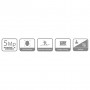 DH-IPC-HFW5541TP-ASE-0280B Уличная цилиндрическая IP-видеокамера с ИИ 5Мп