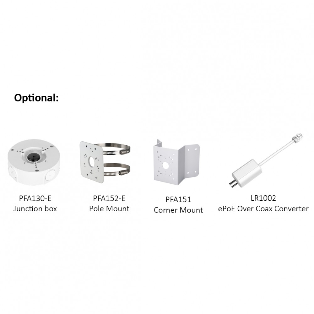 DH-IPC-HFW5541TP-ASE-0280B Уличная цилиндрическая IP-видеокамера с ИИ 5Мп