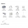 DH-IPC-HDBW5541RP-ASE-0280B Уличная купольная IP-видеокамера с ИИ 5Мп