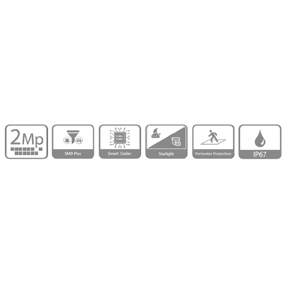 DH-IPC-HFW3249EP-AS-LED-0280B Уличная цилиндрическая IP-видеокамера