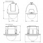 DS-2DF5225X-AEL(T3) (4.8-120 мм) 2 Мп уличная скоростная поворотная IP-камера