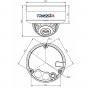 TR-D3122ZIR2 v6 2.8-8 Уличная 2Мп IP-камера с ИК-подсветкой