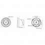 IPC-T082-G2/U (4mm) 8Мп уличная IP-камера