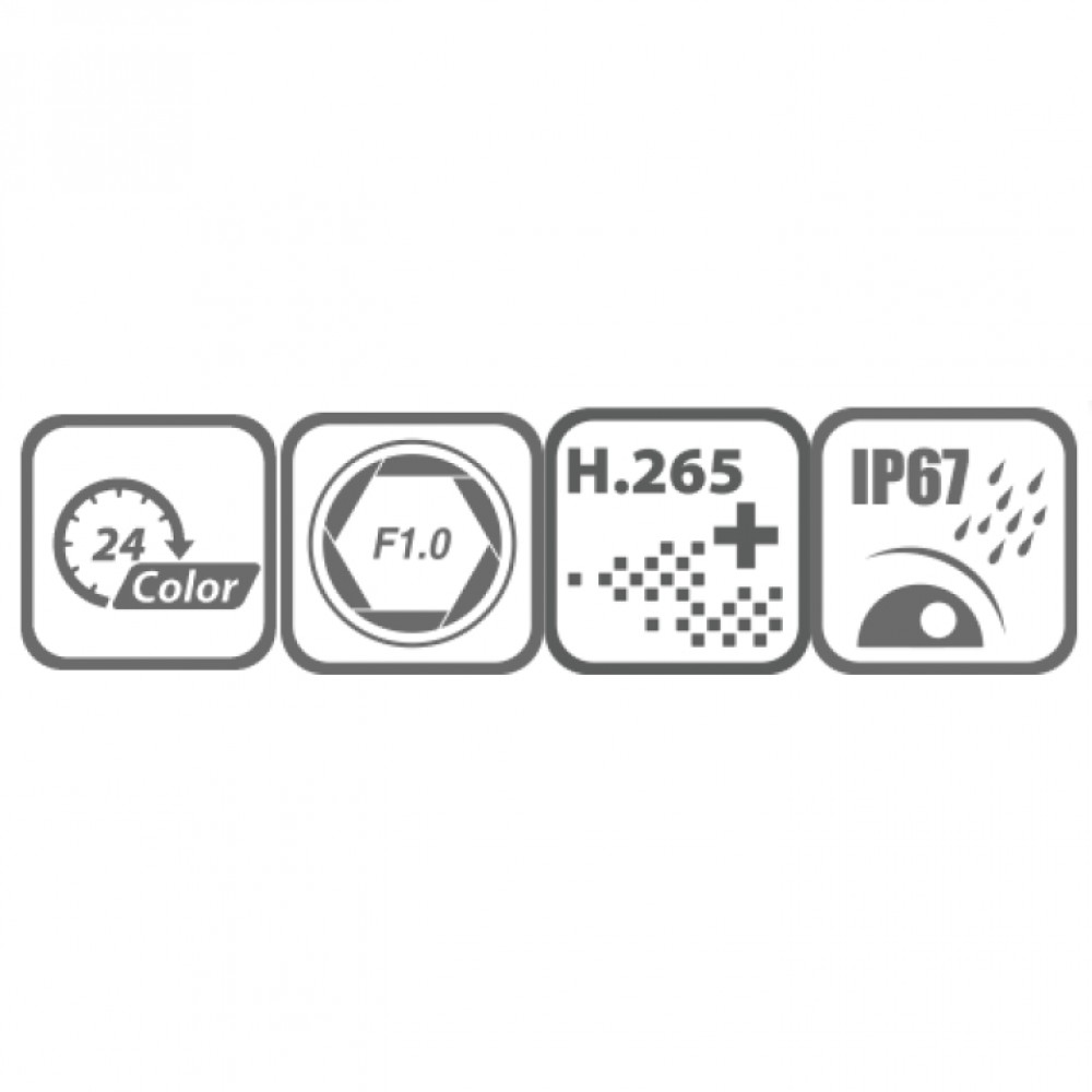 DS-I250L(B) (4 мм) ColorVu 2Мп уличная цилиндрическая IP-камера