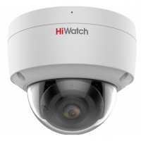 HiWatch IPC-D042C-G2/SU(2.8мм) ColorVu 4Мп уличная купольная IP-камера