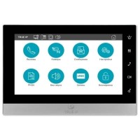 TrueIP TI-2750BS (черный) монитор для IP домофона 7” дюймов LCD , Hands Free , сенсорный, емкостной
