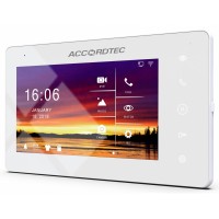 AccordTec AT-VD 710W K EXEL Видеодомофон 7, WI-FI, LAN