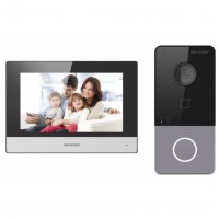 Hikvision DS-KIS603-P(B) Комплект IP видеодомофона с Wi-Fi