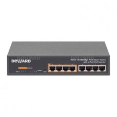 Beward STW-8P4 Управляемый Web/Smart коммутатор, 8 портов 10/100Мбит/с