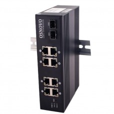 OSNOVO SW-70802/I Промышленный коммутатор Gigabit Ethernet на 10 портов