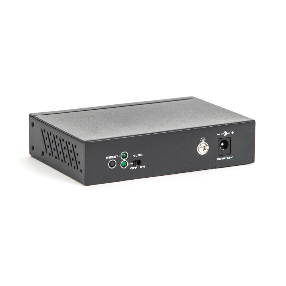 SKAT PoE-4E-1E Специализированный неуправляемый PoE коммутатор.