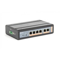 Бастион SKAT PoE-IN-4E-2E Специализированный неуправляемый промышленный PoE коммутатор.
