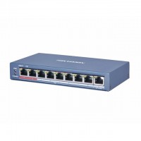 Hikvision DS-3E0109P-E(C) Коммутатор 8 PoE-портов