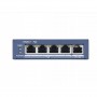 DS-3E0505P-E Коммутатор 4 гигабитных порта PoE