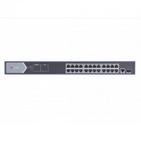 Hikvision DS-3E0526P-E Коммутатор 24 гигабитных порта PoE