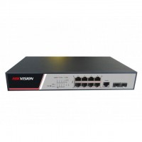 Hikvision DS-3E2510P Коммутатор 8 гигабитных портов PoE