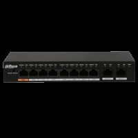 Dahua DH-PFS3010-8ET-96 8 портовый РоЕ коммутатор неуправляемый