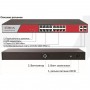 PND-16P-2G2F 18-портовый неуправляемый PoE-коммутатор