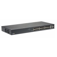 AXIS AXIS T8524 POE+ NETWORK SWITCH (01192-002) коммутатор на 24 порта.