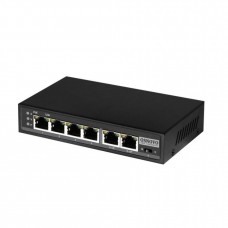 OSNOVO SW-20600/D PoE Коммутатор/ удлинитель Fast Ethernet на 6 портов
