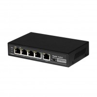 OSNOVO SW-8050/D PoE Коммутатор/ удлинитель Gigabit Ethernet на 5 портов