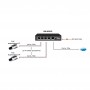 SW-8050/D PoE Коммутатор/ удлинитель Gigabit Ethernet на 5 портов