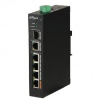 Dahua DH-PFS3106-4ET-60 Защищенный 4-портовый РОЕ коммутатор, неуправляемый