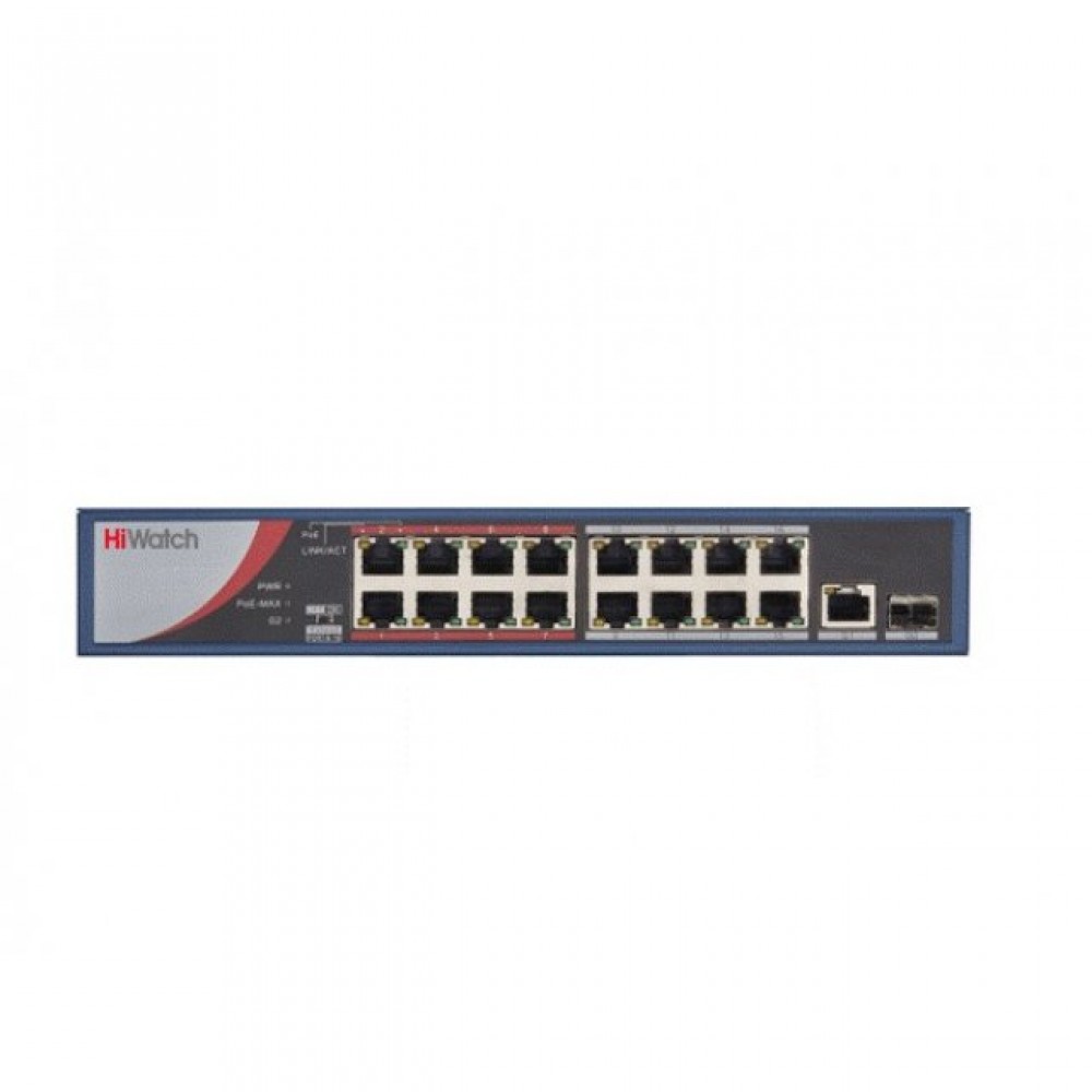 DS-S1816P(B) Сетевой неуправляемый коммутатор