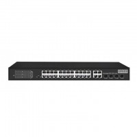 OSNOVO SW-62444(400W) PoE коммутатор Fast Ethernet на 24 RJ45+4 Combo порта.