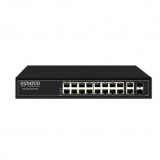 OSNOVO SW-8182/L(300W) Управляемый L2 PoE коммутатор Gigabit Ethernet