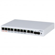 Dahua DH-PFS4212-8GT-96 12-портовый гигабитный коммутатор с 8-РОЕ портами, управляемый