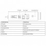 DS-3T0506HP-E/HS Коммутатор неуправляемый с 4 портами Gigabit.