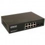SW-80802(150W) PoE коммутатор Gigabit Ethernet на 8 RJ45+2 SFP порта.
