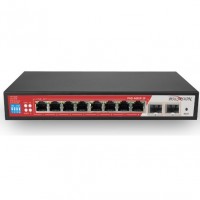 Polyvision PND-M8GP-2F 10-портовый управляемый L2,WEB интерфейс