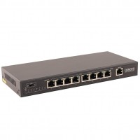 OSNOVO SW-20900(Без БП) PoE коммутатор Fast Ethernet на 9 портов.