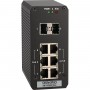 SW-60602/ILC Промышленный управляемый (Web Managed) PoE коммутатор на 8 портов.
