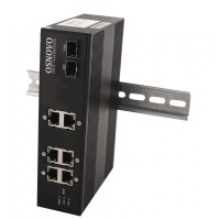 OSNOVO SW-8062/IC Промышленный PoE коммутатор Gigabit Ethernet на 8 портов